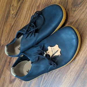 Vivo Barefoot Pittards Wild Hide Men's Shoe, dark navy, size 46